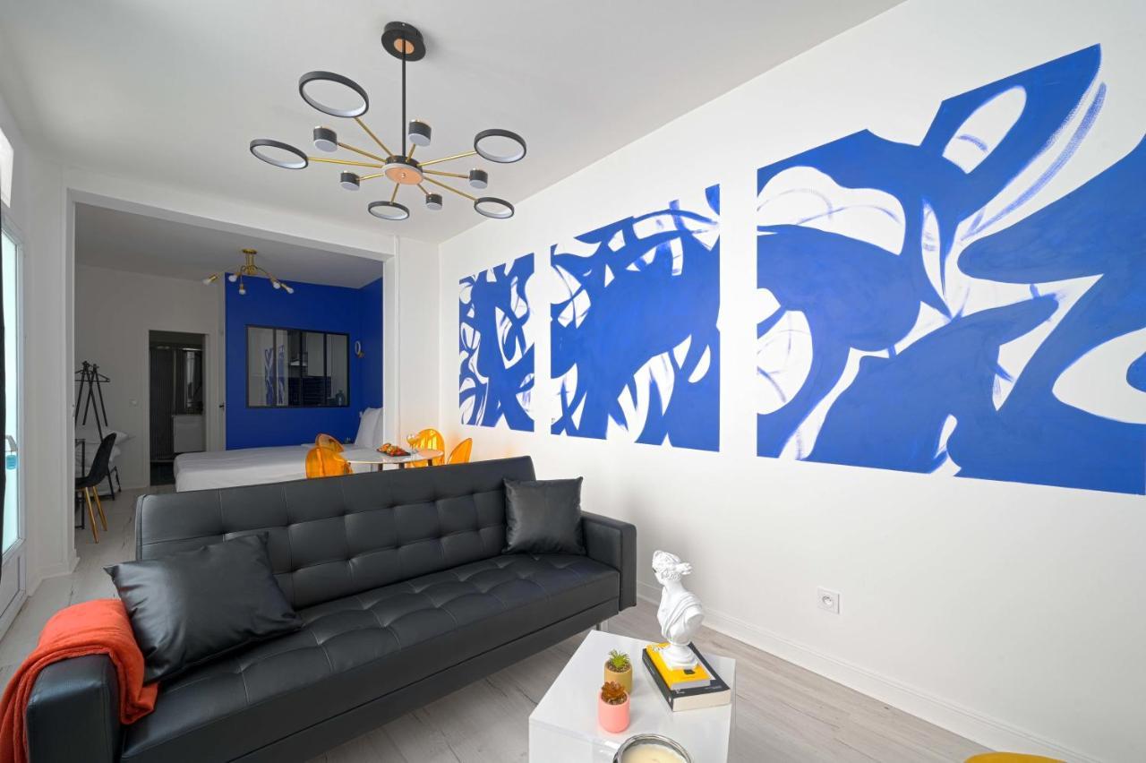 Modern Large Studio Apartment For 3 Paris Ngoại thất bức ảnh
