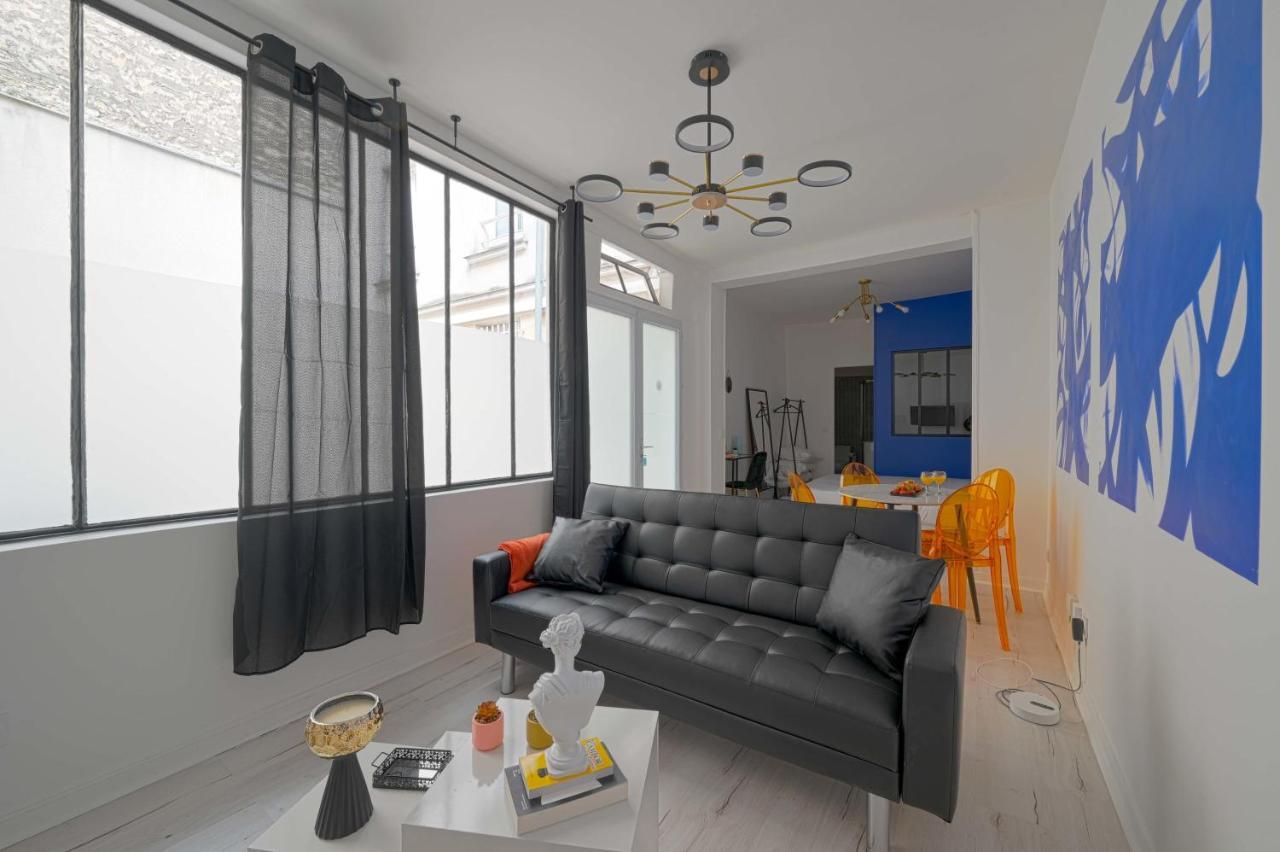 Modern Large Studio Apartment For 3 Paris Ngoại thất bức ảnh